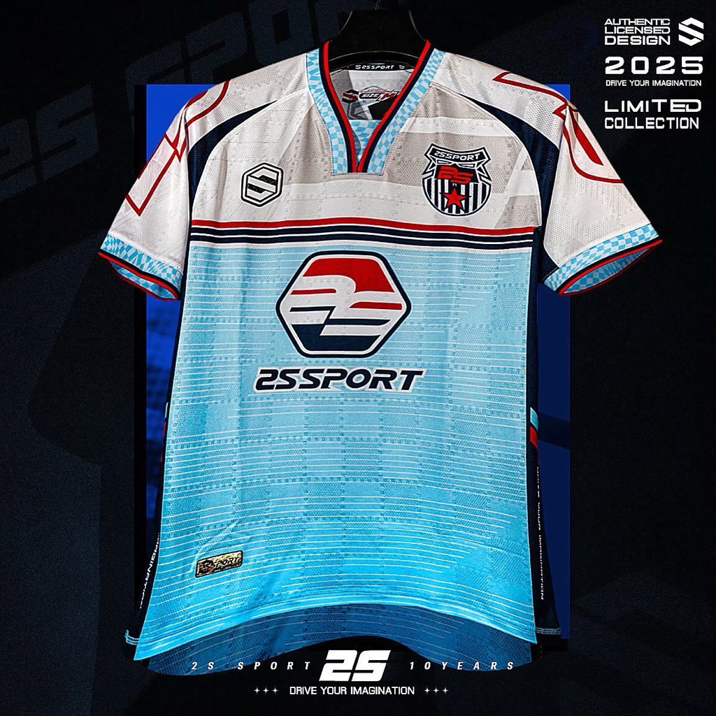 NEW! 2S COLLECTION LIMITED EDITION 🎉  เสื้อที่ทุกคนรอคอยจากแบรนด์ 2S SPORT👕สีฟ้า