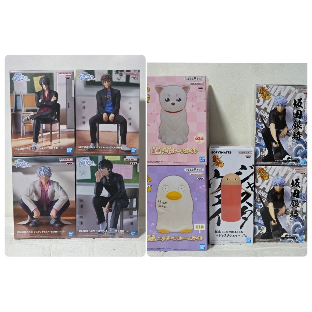 กินทามะ งานฟิกเกอร์ชุดใหม่ มีหลายแบบ หลายสไตล์  มือ 1 ลิขสิทธิ์แท้ จากญี่ปุ่น