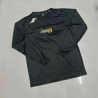 เสื้อยืด แขนสั้น แขนยาว ปัก AIS FIBER