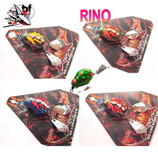 กบยางพลลัวร์ ไรโน Rino ขนาด 3.3 cm. 6.5 g.