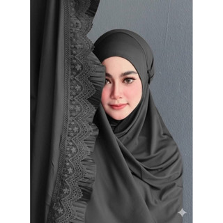 ผ้าละหมาดพลีทแต่งลูกไม้ มี 2 ลูกไม้ให้เลือก!!!