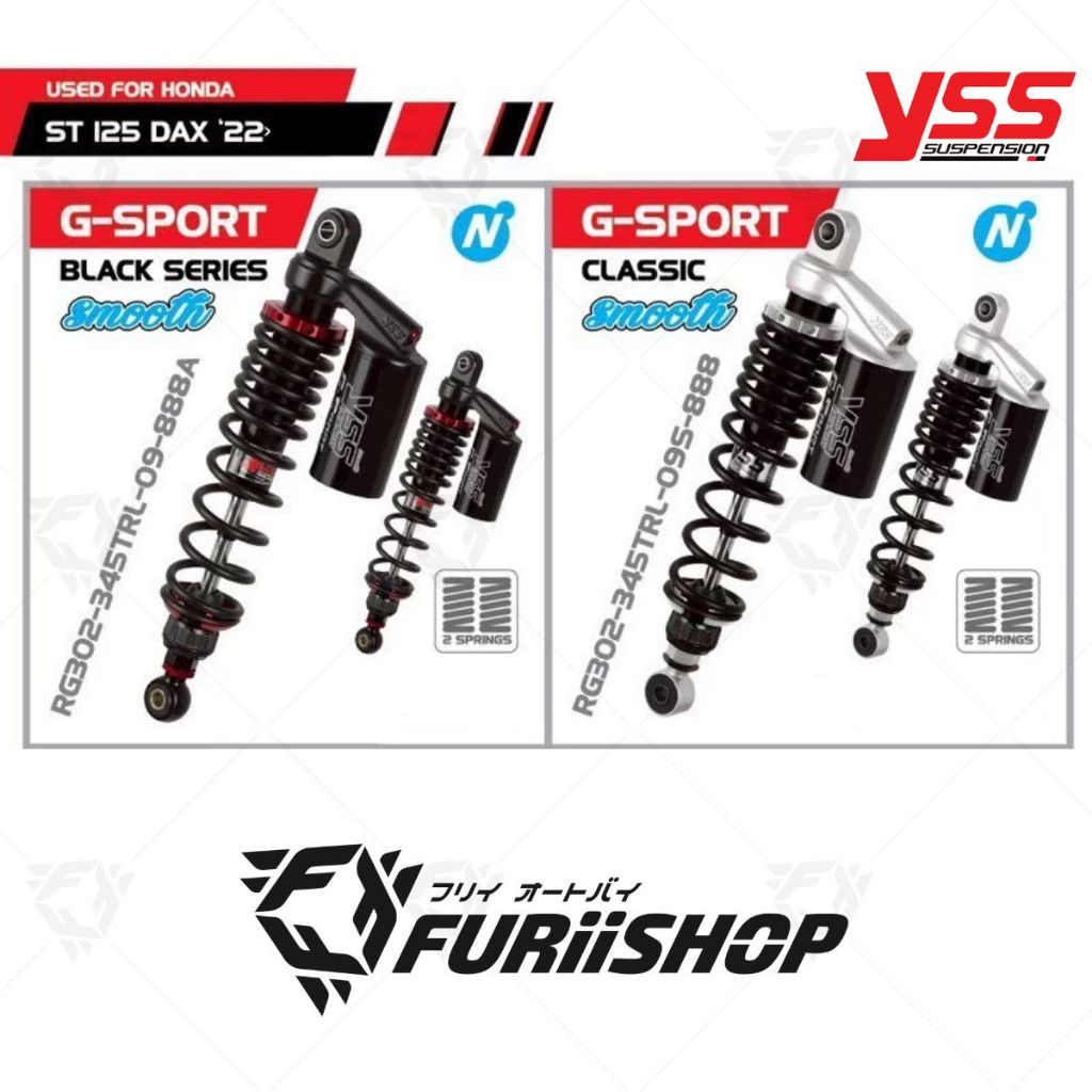 โช๊คหลังYSS G-Sport for HONDA ST125 DAX 2022+