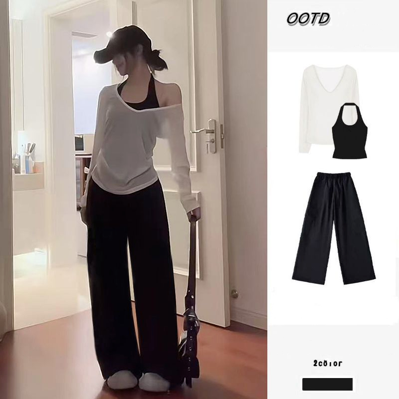 เสื้อคลุมแขนยาวกันแดดสำหรับผู้หญิง สไตล์บริสุทธิ์และเย้ายวนใจ สำหรับฤดูใบไม้ร่วงและฤดูร้อน เสื้อคลุมซับในสไตล์อินสตาแกรม