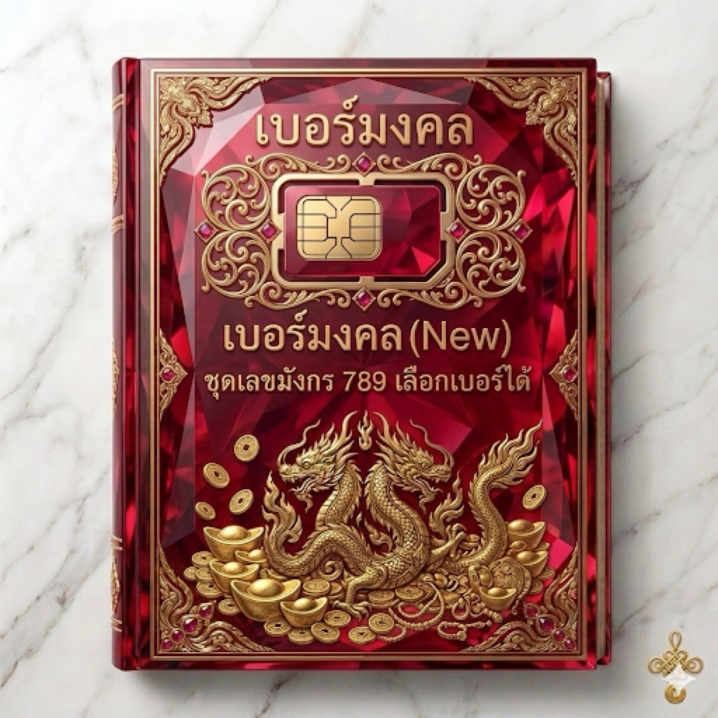 เบอร์มังกร789 ซิมเติมเงิน เลือกเบอร์ได้ True Dtac Ais My