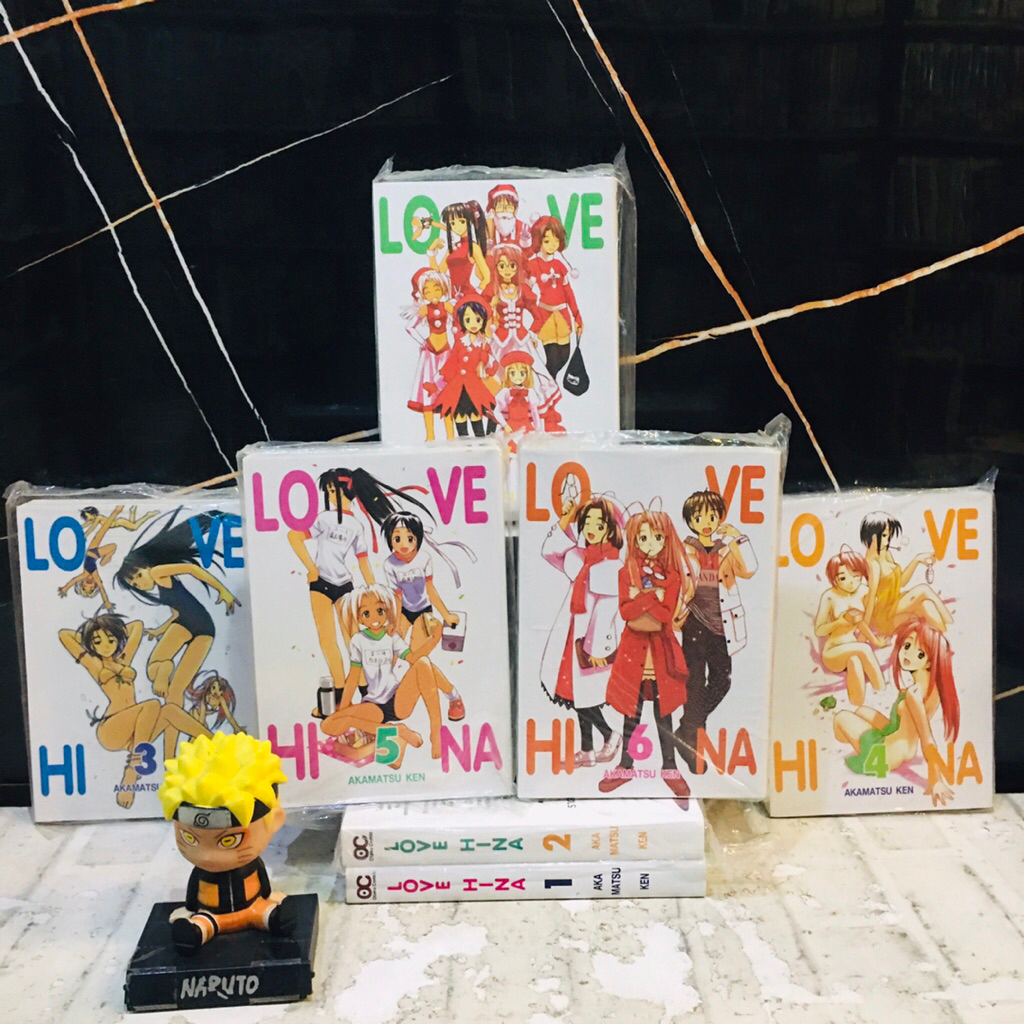 🦇🦇🚀🚀🚀หนังสือการ์ตูนเรื่อง:LOVE HINA 1-7เล่มจบ (AC3596)