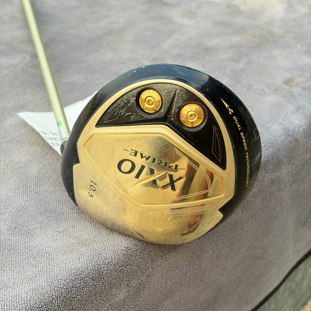 ไม้กอล์ฟ หัวไม้ 1 Driver XXIO PRIME ก้าน SP800 Flex S มือสองจากญี่ปุ่นใช้สภาพดี  กริ๊ปดี มีตำหนิบุบเ