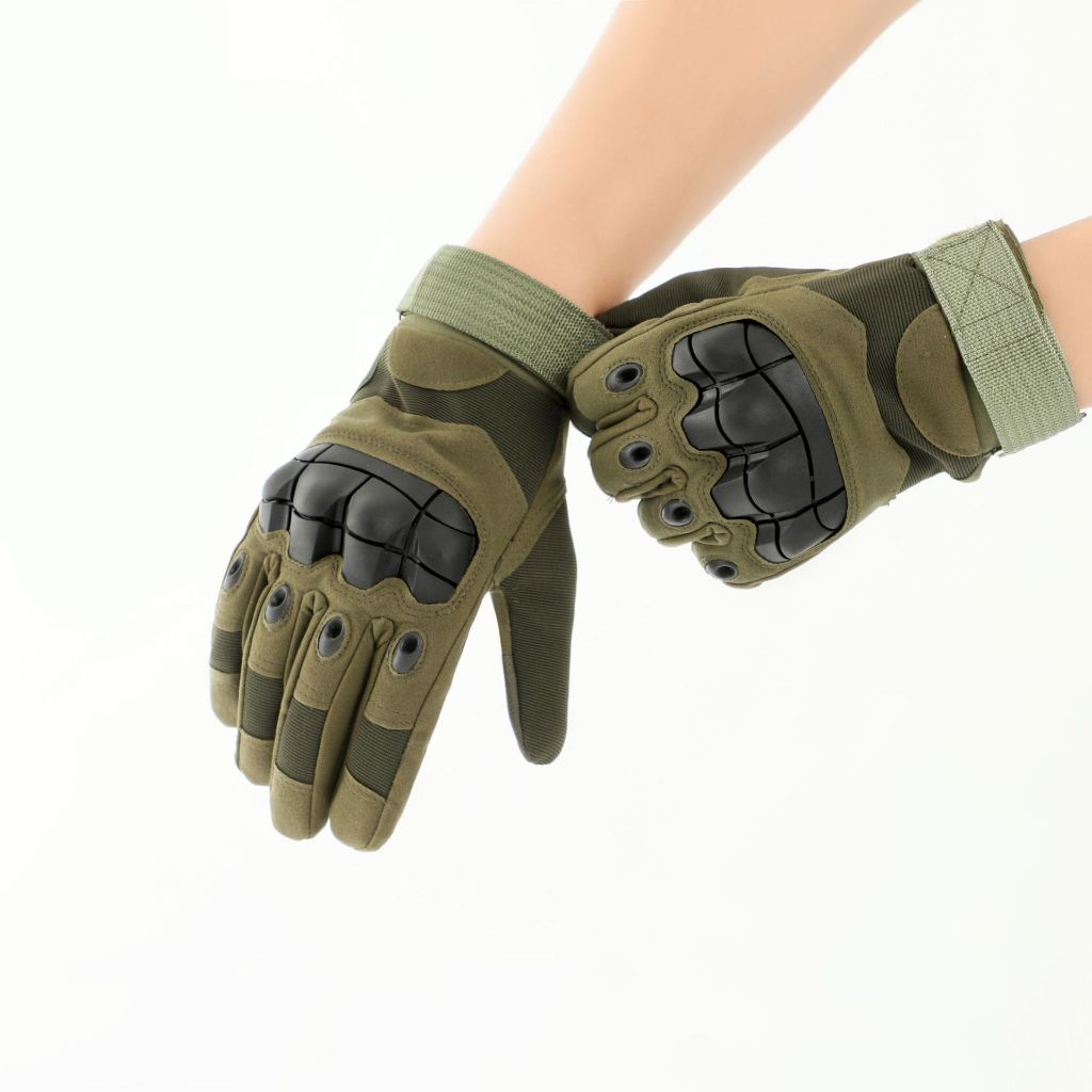 ถุงมือยุทธวิธี Tactical Gloves ครึ่งนิ้ว ราคา 150 ฿ เต็มนิ้ว ราคา 190 ฿ สีดำ สีเขียว สีทราย