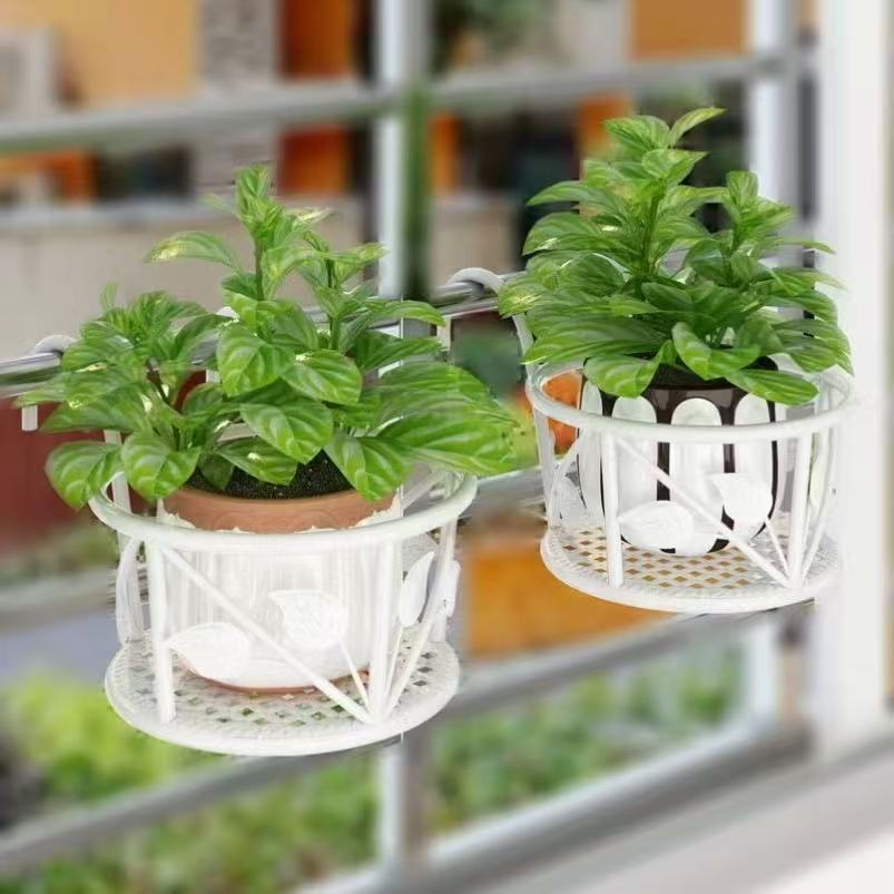 Balcony Flower Hanger, Flower Hanger, Large Hanger Iron Pot Hanger