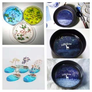 น้ำยาเรซิ่นอีพ๊อกซี่ DIY ง่ายๆ เรซิ่นคริสตัล EPOXY Resin AB