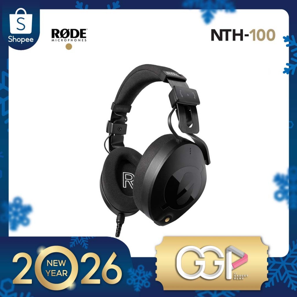 [กรุงเทพฯส่งด่วน] RODE NTH-100 Professional Headphones (Black)  หูฟังมอนิเตอร์ ระดับมืออาชีพ เก็บเสี