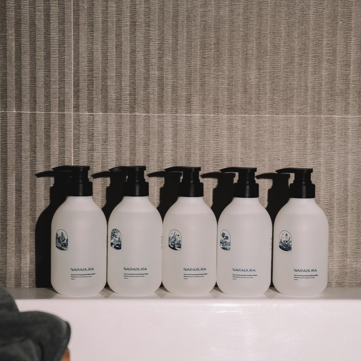 NARABURA Sea Soothing Hand & Body Wash ขนาด 500 มล. บำรุงผิวชุ่มชื้น ไม่แห้งตึง
