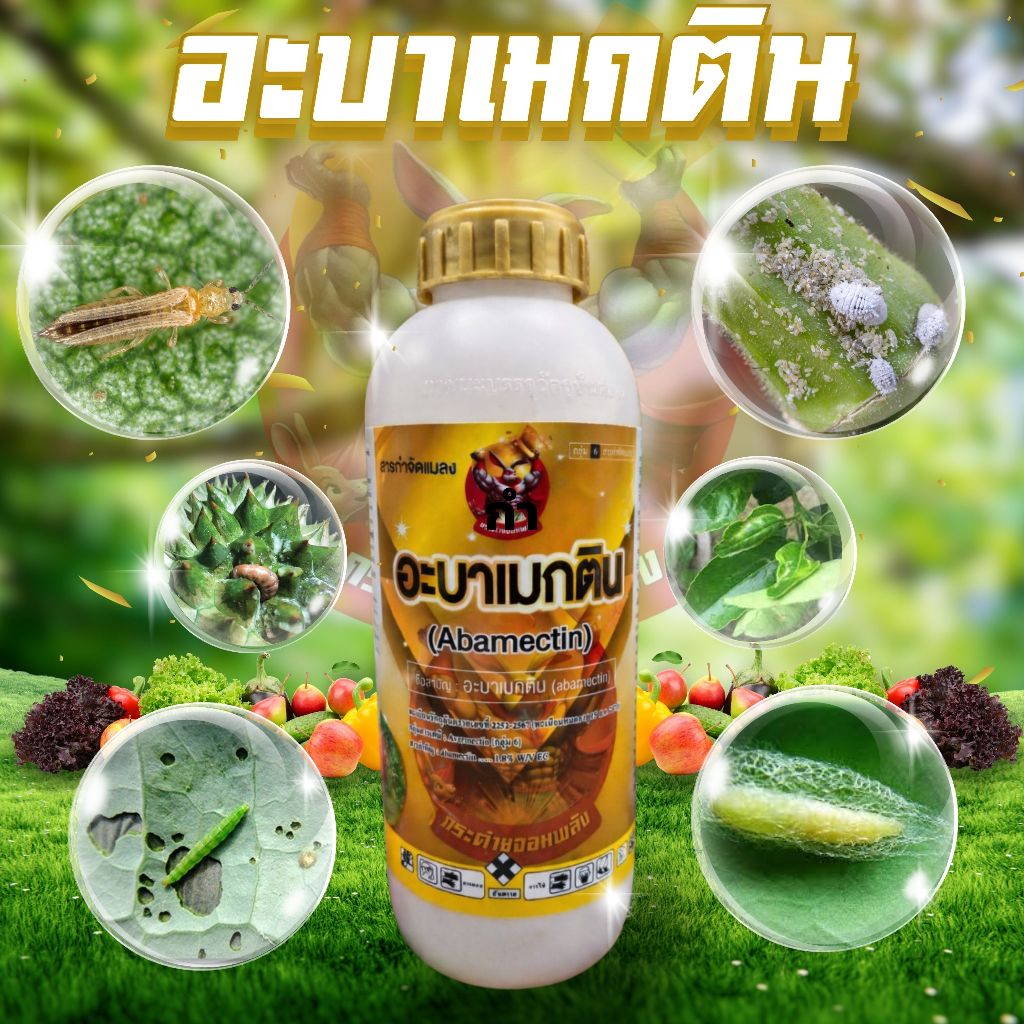 อะบาเมกติน ยาเย็นกำจัดเพลี้ยไฟ และหนอน