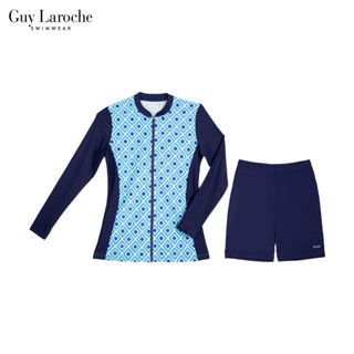 Guy Laroche ชุดว่ายน้ำ สกินไดฟ์ (Skindive) เสื้อแขนยาว กางเก…