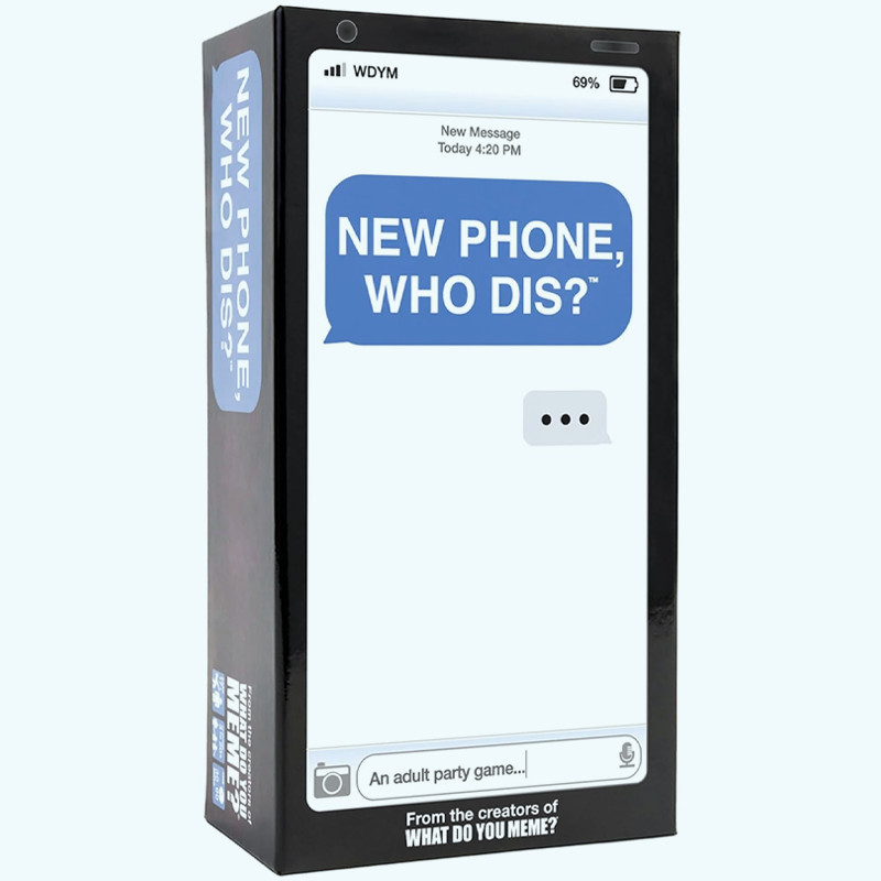 What Do You Meme New Phone Who Dis Adult Offline Text Message Party Card Game