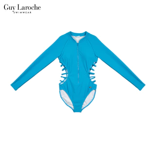 [Special price] Guy Laroche ชุดว่ายน้ำ กีลาโรช ชุดว่ายน้ำแขนยาว Swimsuit ชุดว่ายน้ำหญิง GPL1003