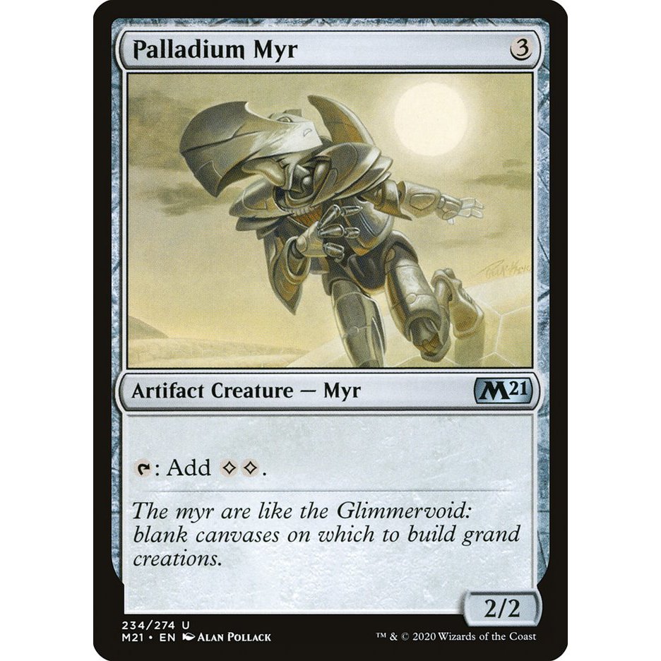 [Core Set 2021] - [M21] - (U) - [Palladium Myr] -  [2020]