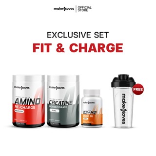 (Exclusive Set) MakeMoves Creatine + Amino Re-Charge + D3K2 …