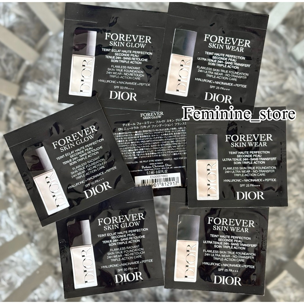 ✨ป้ายเค้าเตอร์ญี่ปุ่น✨รุ่นใหม่ล่าสุด FOREVER SKIN GLOW/Skin wear/ Glow veil /Velvet veil ขนาด 0.7ml