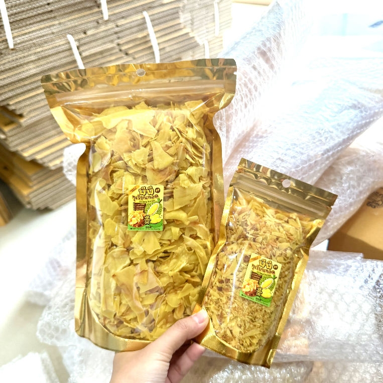 🟦 [Live 30%] PP Durian Rayong พีพีทุเรียนทอด ทุเรียนทอดเกรด C 400g + เกรดป่น 100g