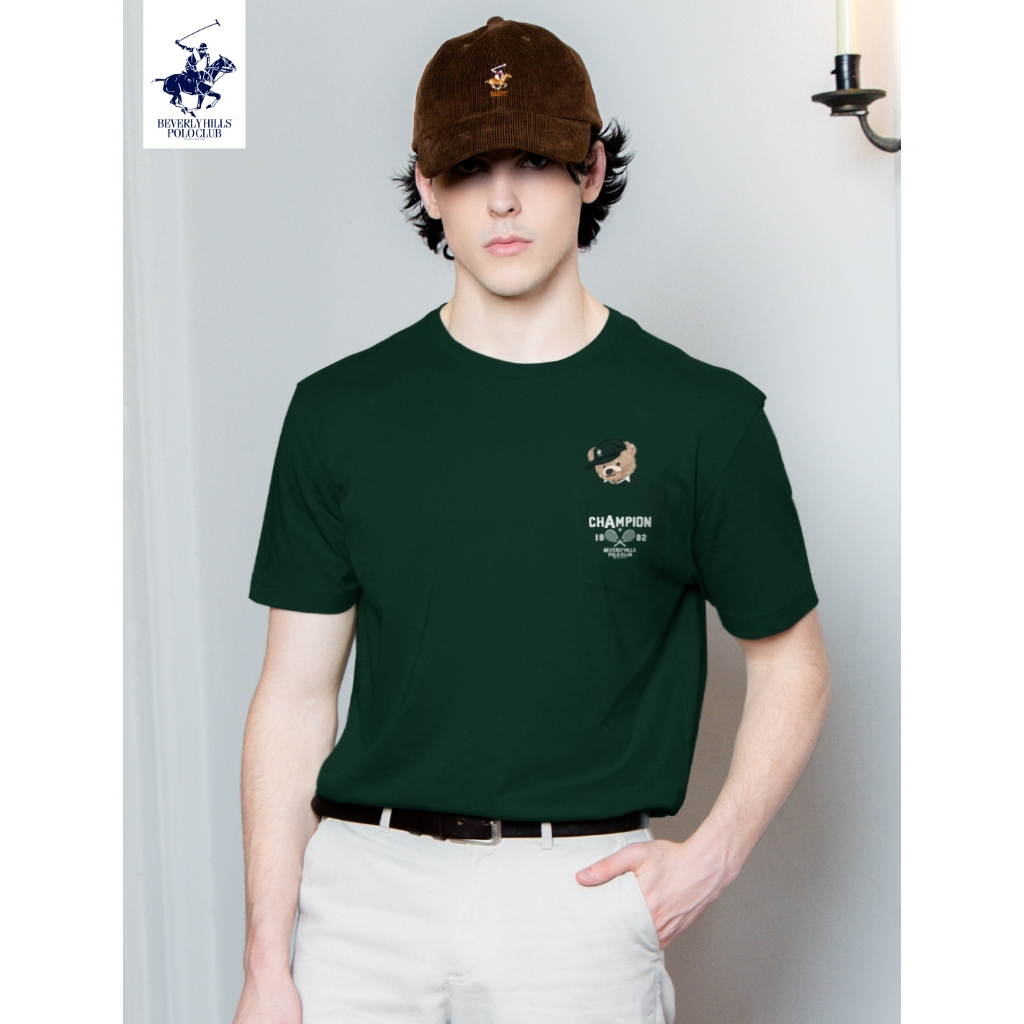 BEVERLY HILLS POLO CLUB  เสื้อยืดคอกลมแขนสั้น รุ่น BNSR491