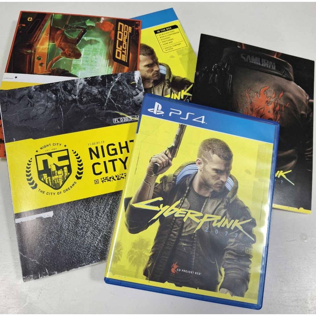 ☆(มือสอง) Cyberpunk 2077 PS4☆
