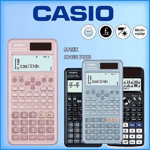 Casio 991ES Plus / CA-991EX เครื่องคิดเลขวิทยาศาสตร์ นักเรียน สอบ ส่งฟรี ลดราคา