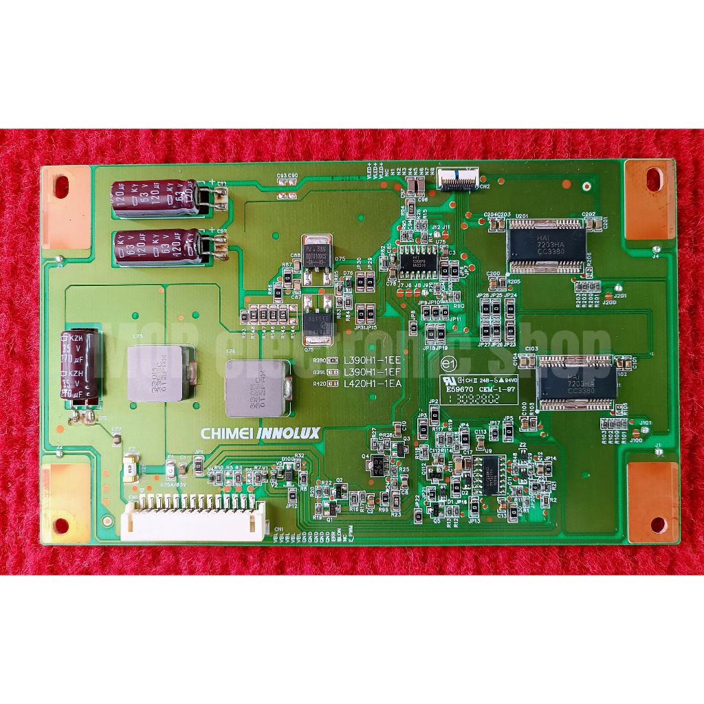 บอร์ดอินเวอร์เตอร์ / บอร์ดไดร์ LEDทีวี PANASONIC TH-L42E6T พาสบอร์ด L420H1-1EA-C112A