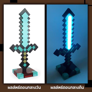 โคมไฟมายคราฟ Magnetic ของเล่นมายคราฟ ไฟกลางคืนตั้งโต๊ะ ไฟLEDเปลี่ยนสีได้ ไฟหลายแบบปรับเปลี่ยนได้