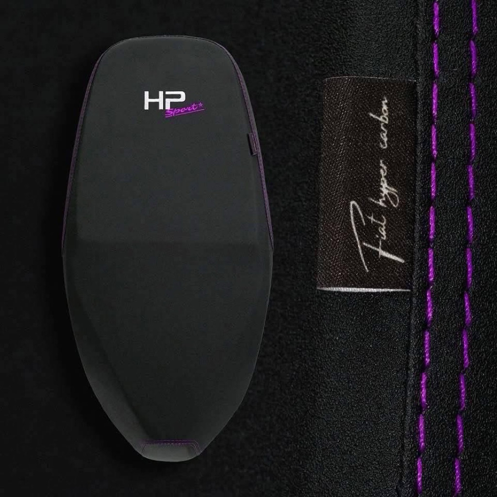 เบาะ HP Sport ตรงรุ่นสำหรับ Honda Giorno+ ด้ายม่วง