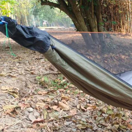 เขางูเอ้าท์ดอร์ เปลเดินป่า Ultralight Silver น้ำหนักเบา ~600 กรัม