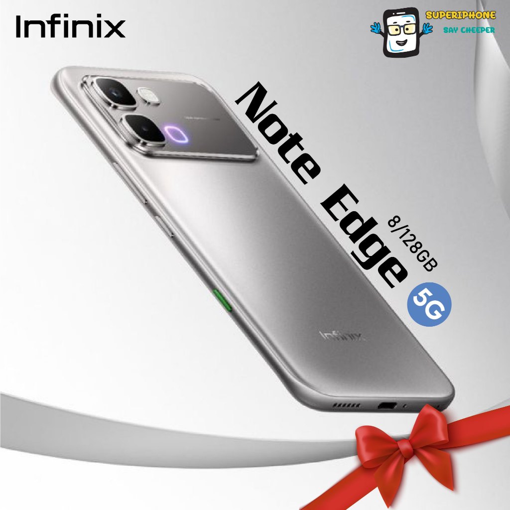Infinix note EDGE รุ่น 5G (8/128GB) มือถือจอโค้ง 1.5K l Dimensity 7100(By Shopee  SuperTphone1234)