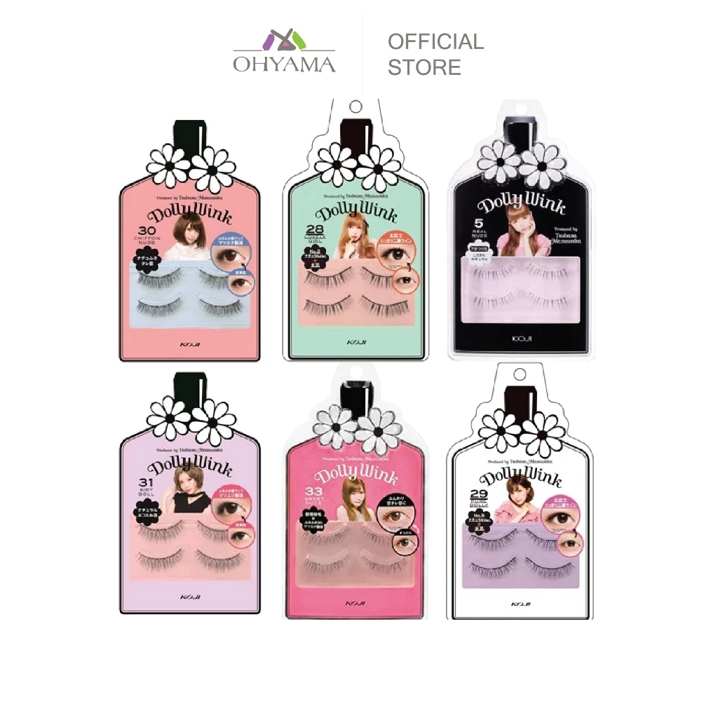DOLLY WINK EYELASH SERIES ดอลลี่ วิ๊งค์ อายแลช ซี่รี่ส์ ขนตาปลอม