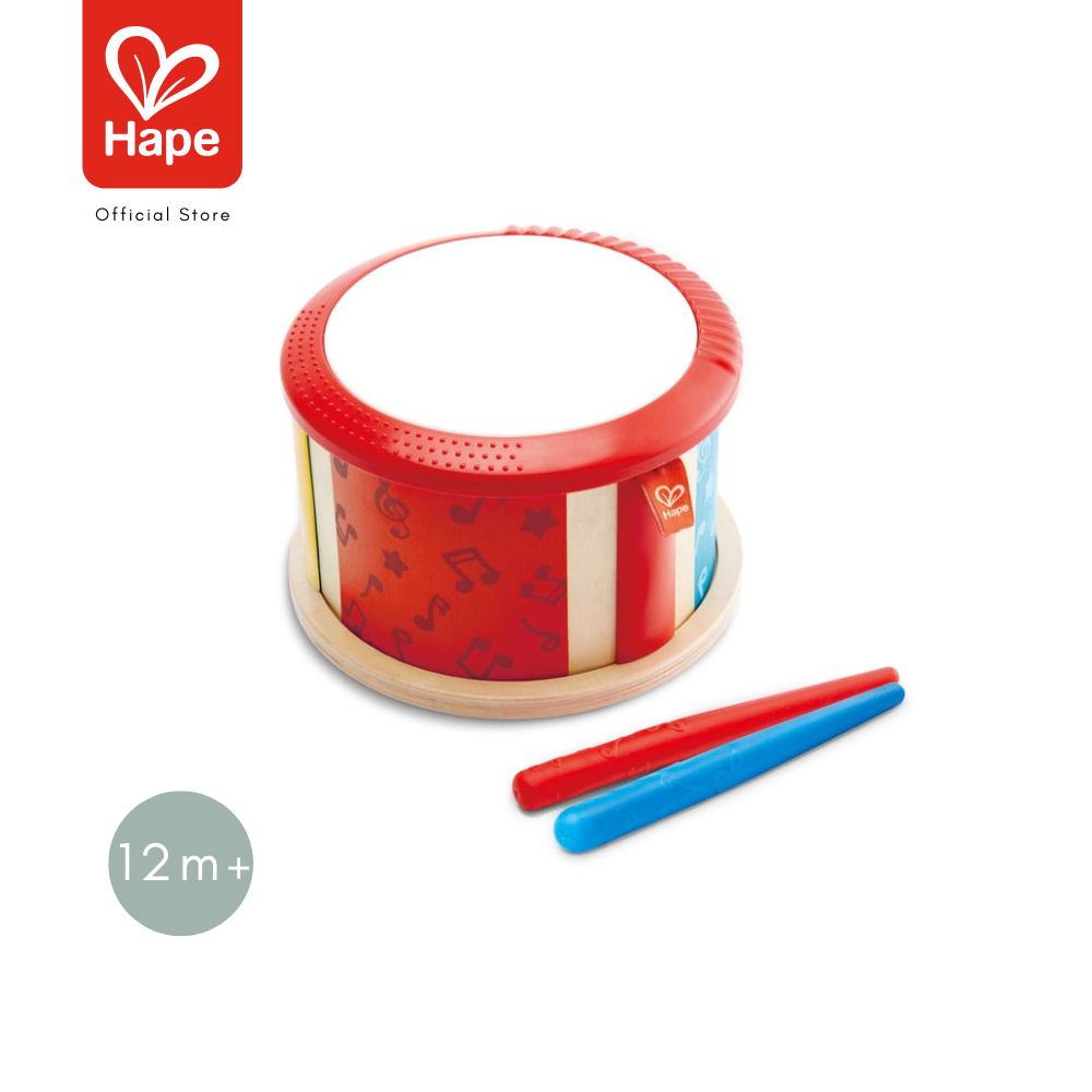 Hape - Double-Sided Drum กลองสองด้าน 12M+