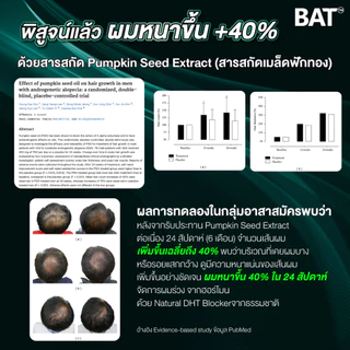 BAT™️ Biotin H แบท ไบโอติน เอช พลัส (30 แคปซูล) วิตามินผมและเล็บ ผมแข็งแรง
