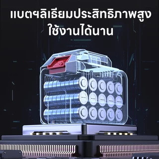 Maybuck ของแท้ เครื่องเป่าลม สีเหลือง สไตล์ 2 ใน 1 (เป่า/ดูดฝุ่น) แบตเตอรี่ความจุสูง 21V