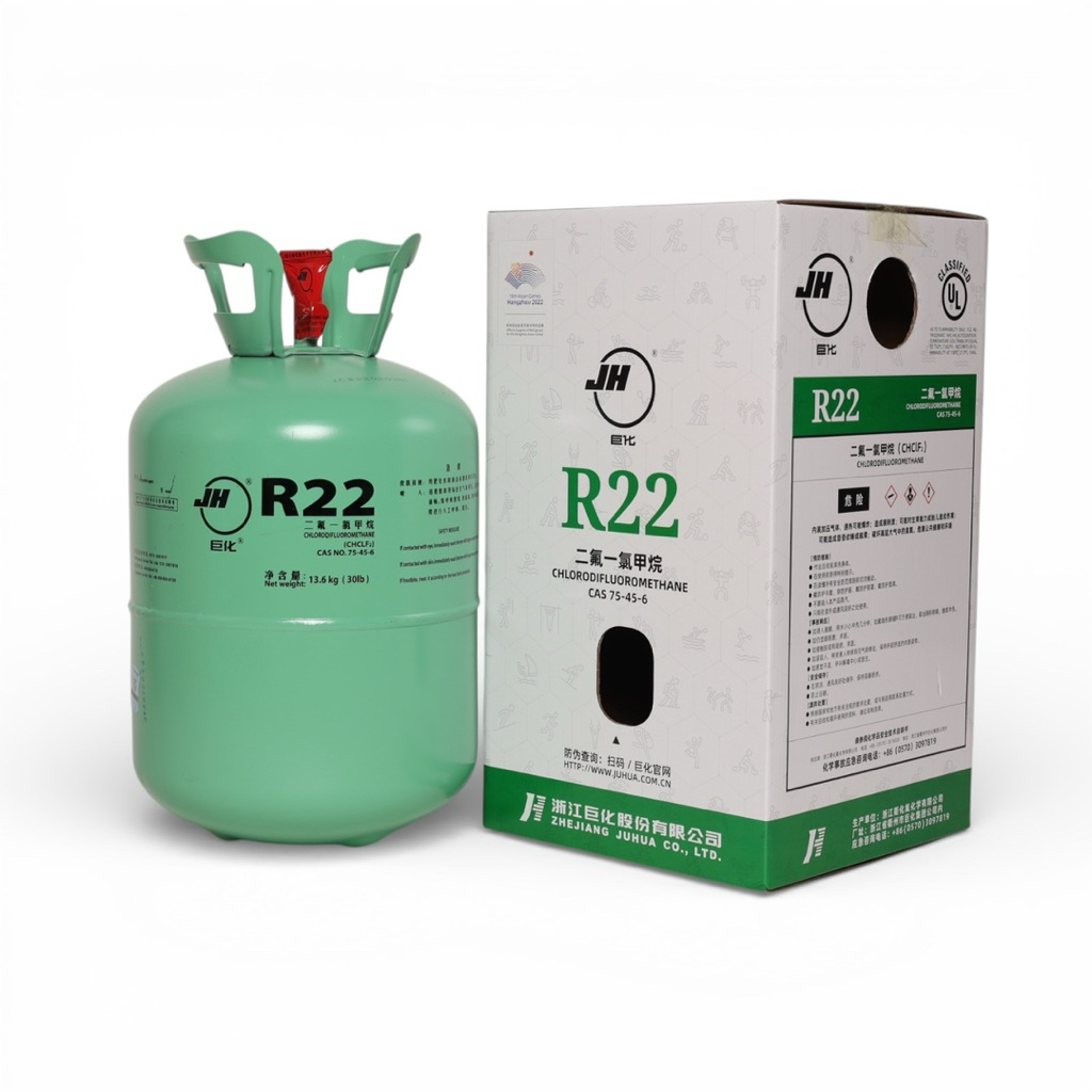 JH R22 Refrigerant น้ำยาแอร์ R22 ยี่ห้อ JH ขนาดบรรจุ 13.6 kg