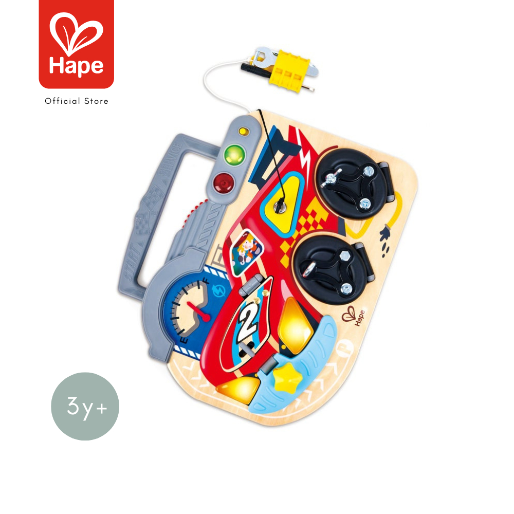 Hape - Little Racer's Busy Board                กระดานรูปรถแข่ง        3Y+ รูปที่ 7