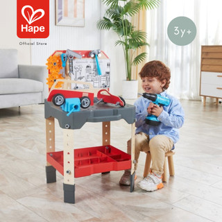 Hape - Vehicle Service & Repair Workbench        โต๊ะงานสร้าง พร้อมสว่านไฟฟ้า         3Y+ รูปที่ 3