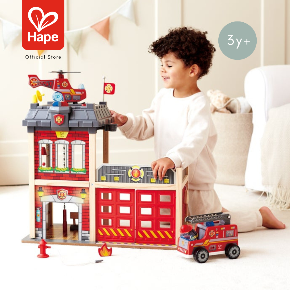 Hape - City Fire Station        สถานีดับเพลิงซิตี้        3Y+ รูปที่ 4