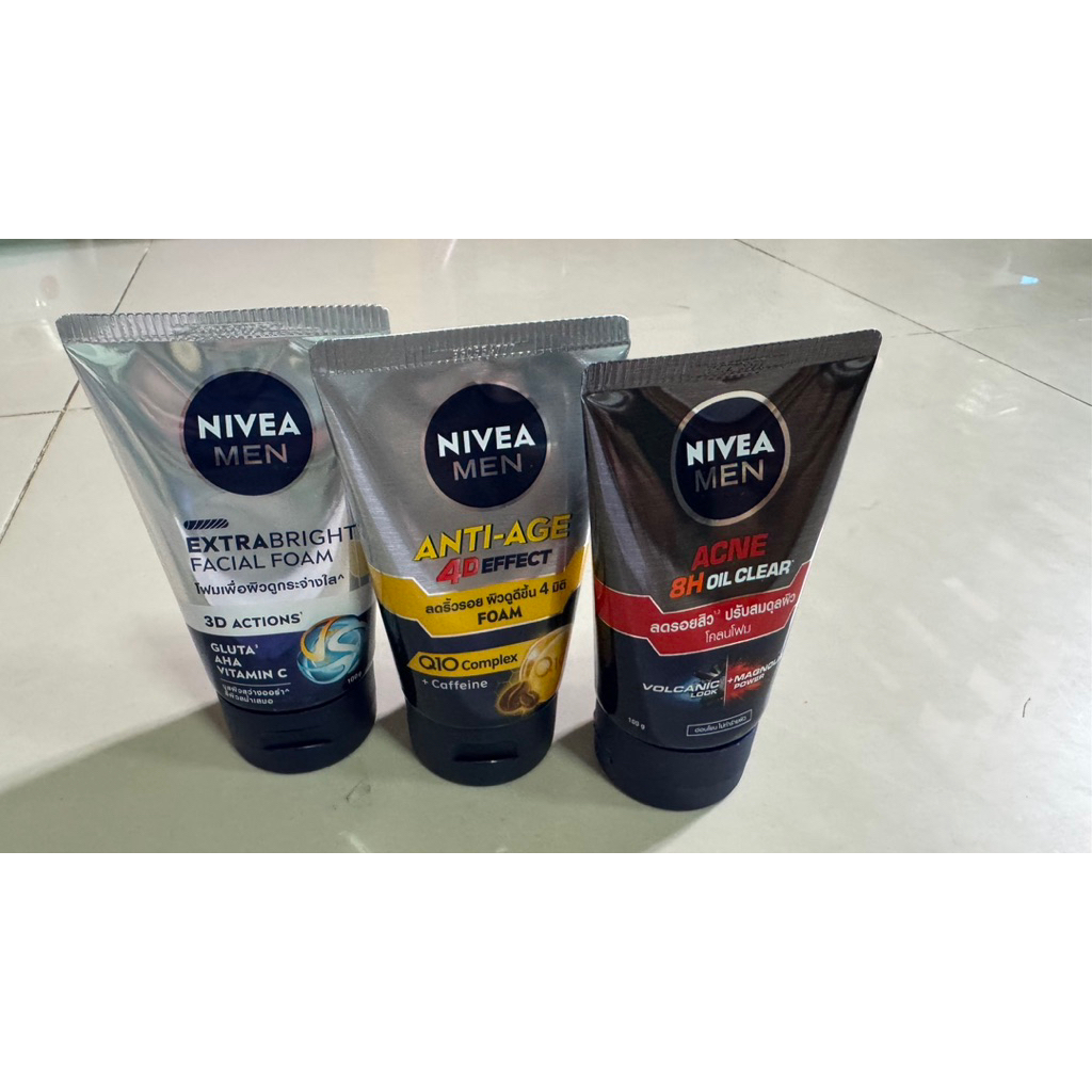 นีเวีย เมน ขนาด 100กรัม โฟมล้างหน้า