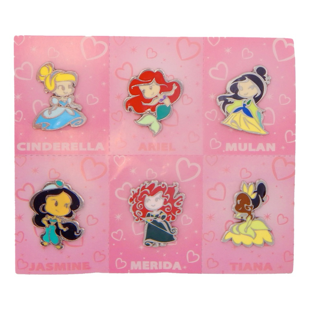 ❤️พร้อมส่ง❤️ เซตพินดิสนีย์ เจ้าหญิงดิสนีย์ Disney Collectible Pins Princess Set