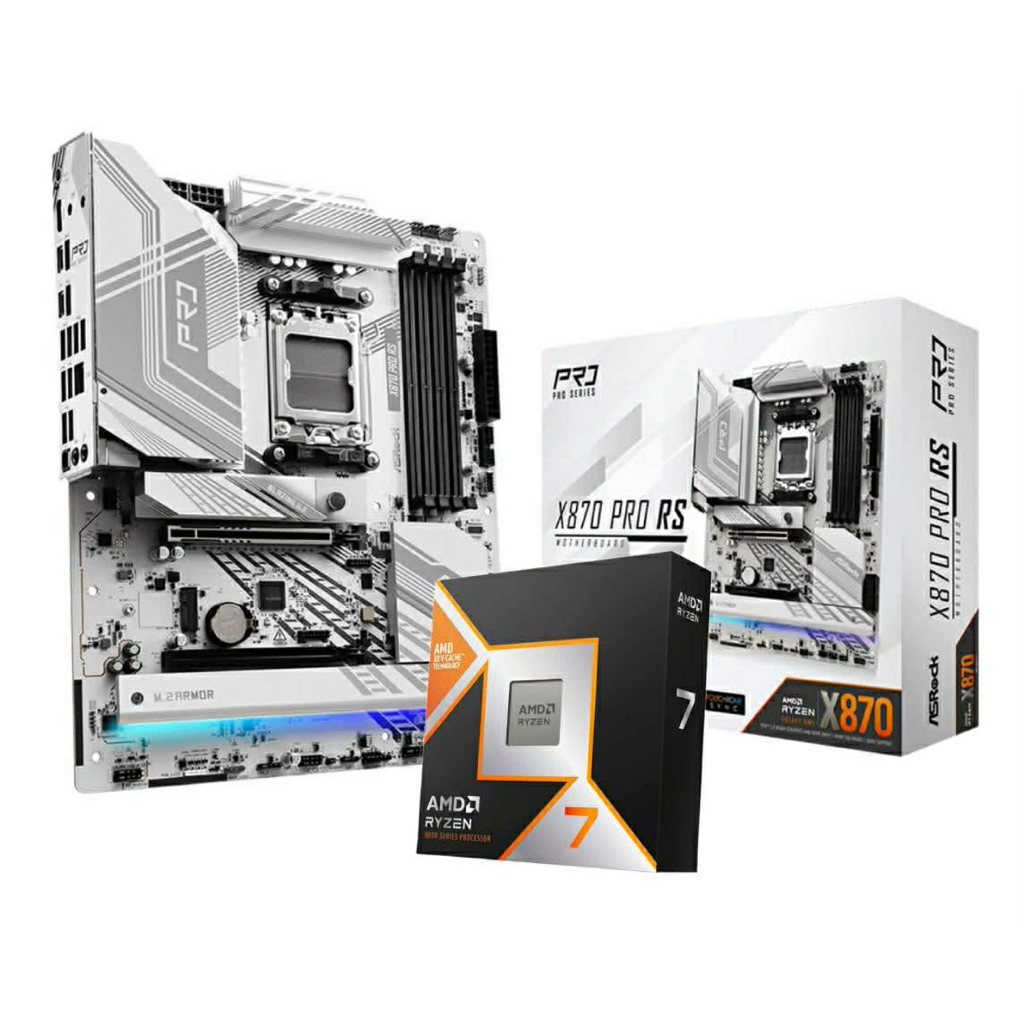 R7 9800X3D ASROCK X870 PRO RS - AMD SOCKET AM5 DDR5