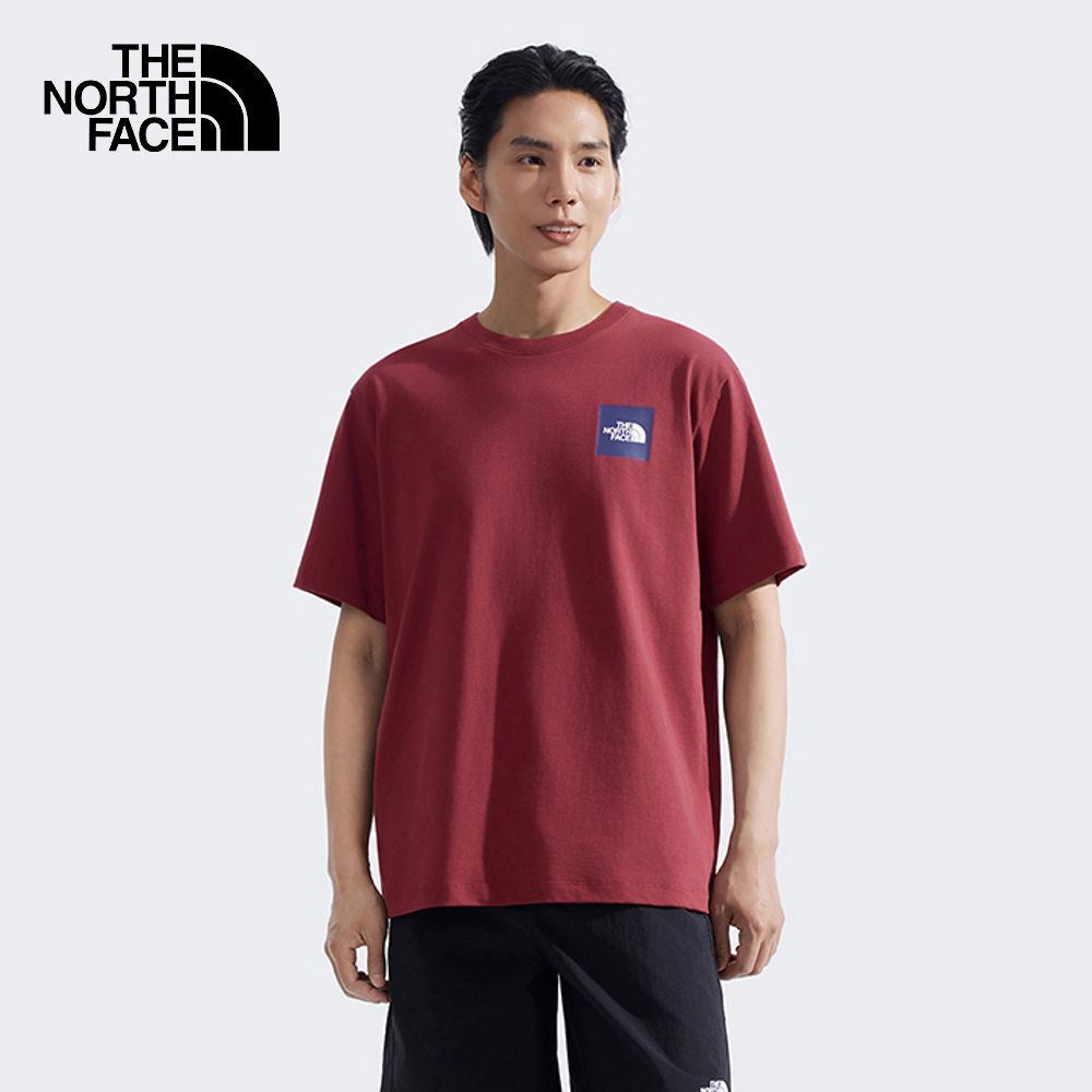 THE NORTH FACE Unisex RLX EXPLORE S/S TEE GRAPHIC - ดูตารางไซซ์ ASIA(AP)/WHITE DUNE เสื้อยืด Unisex