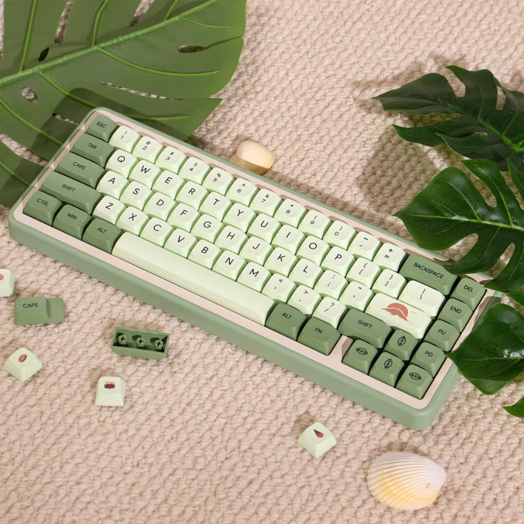 Keycaps Thai/En 140 Keys Honey Milk Keycap For MX Switch XDA คีย์บอร์ดเชิงกล PBT keycaps