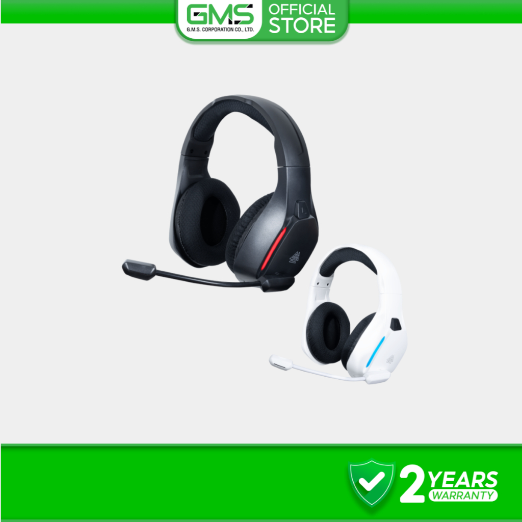 EGA หูฟังเกมมิ่ง TYPE H17 Tri-Mode USB/AUX/Type-C ไร้สาย ใช้งานสะดวก ครอบหูสบาย ประกัน 2 ปี