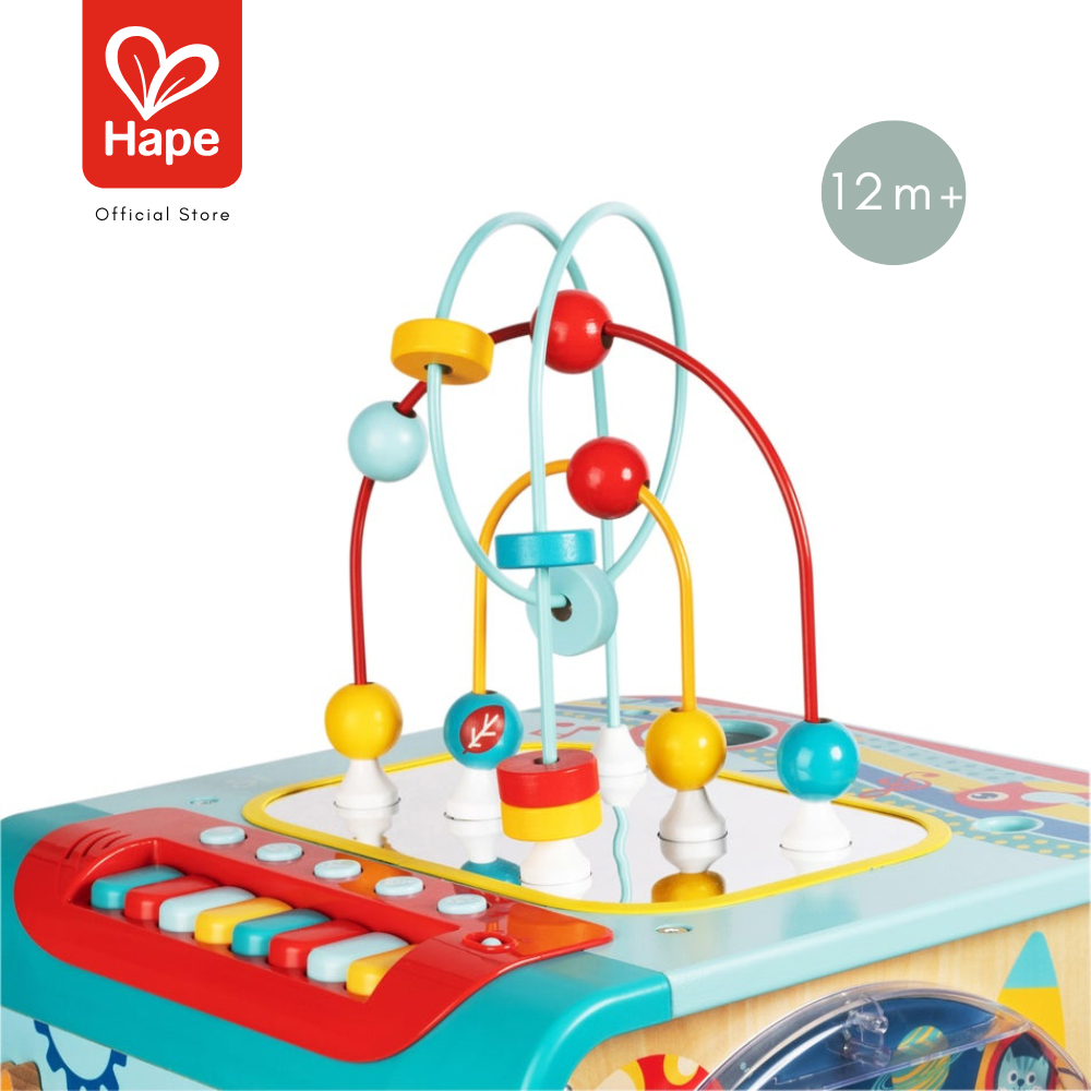 Hape Explore and Learn Magic Cube	กล่องกิจกรรมพร้อมดนตรี 5 ด้าน 	12M+ รูปที่ 6