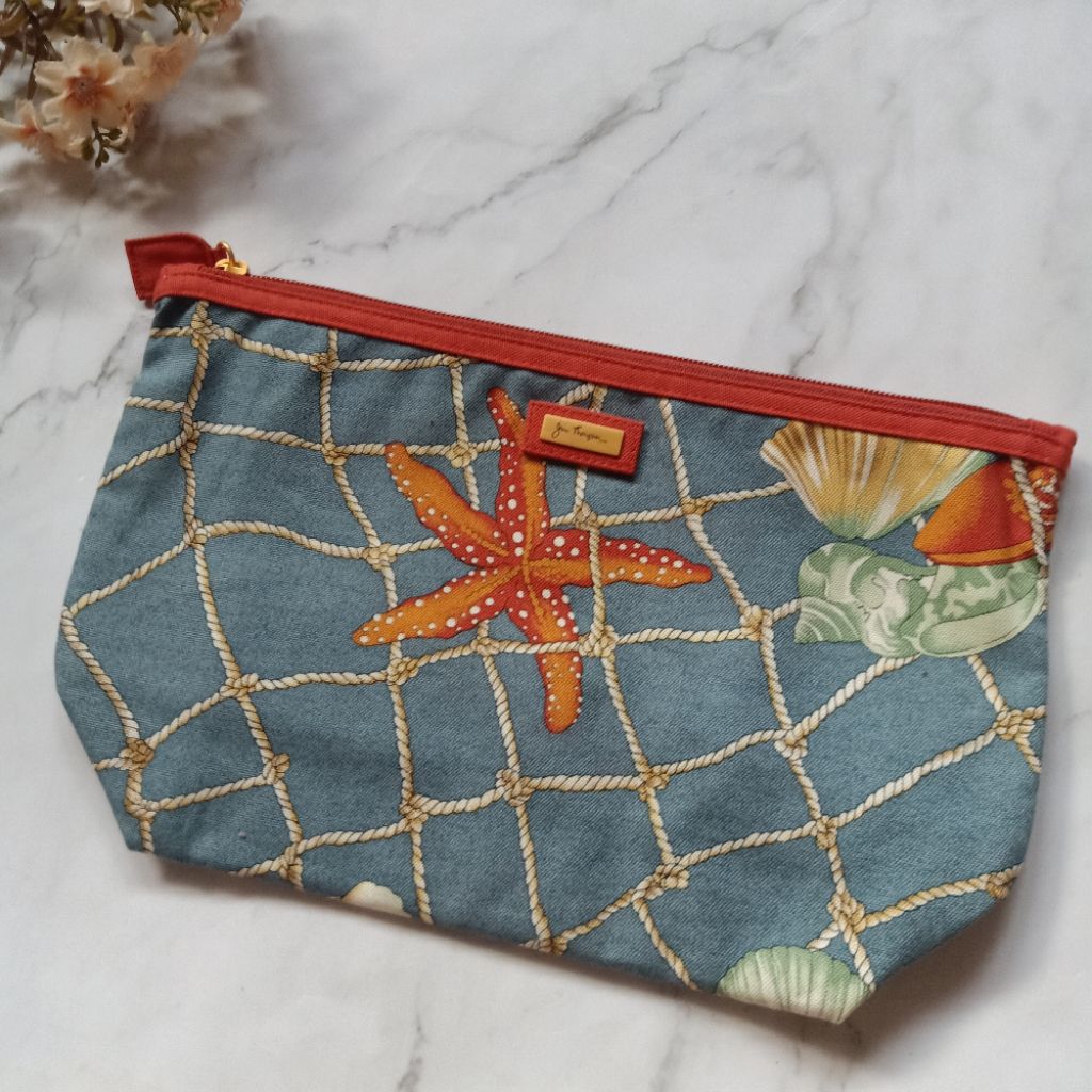 กระเป๋าคลัทช์ผ้า Jim Thomson