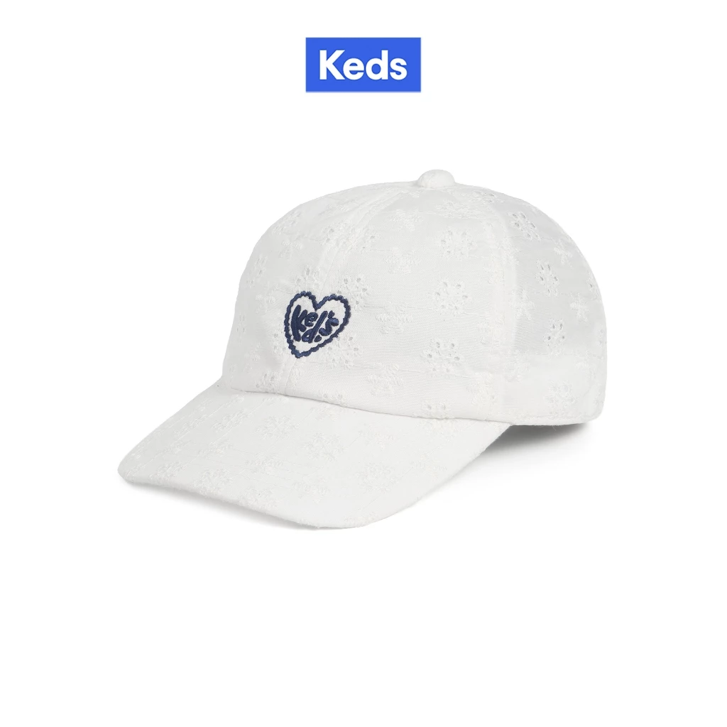 KEDS หมวก รุ่น KEDS LOVE CLUB COTTON CAP สีขาว ( KS26ACH01004 )