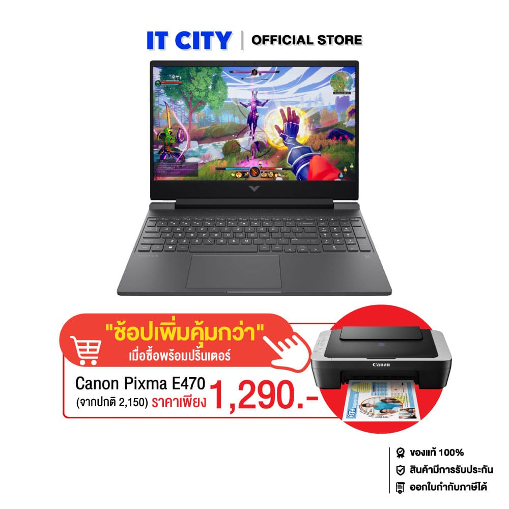 HP VICTUS 15-fa2307TX/i7-13620H/16GB/512GB/RTX5050 8GB/144Hz/MCS/15.6"/W11/2Y+1Y ADP CO6-011304