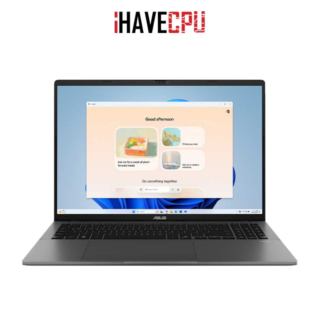 โน้ตบุ๊ค (notebook) iHAVECPU ASUS VIVOBOOK S16 D3607HA-OLED756WA (MATTE GRAY)